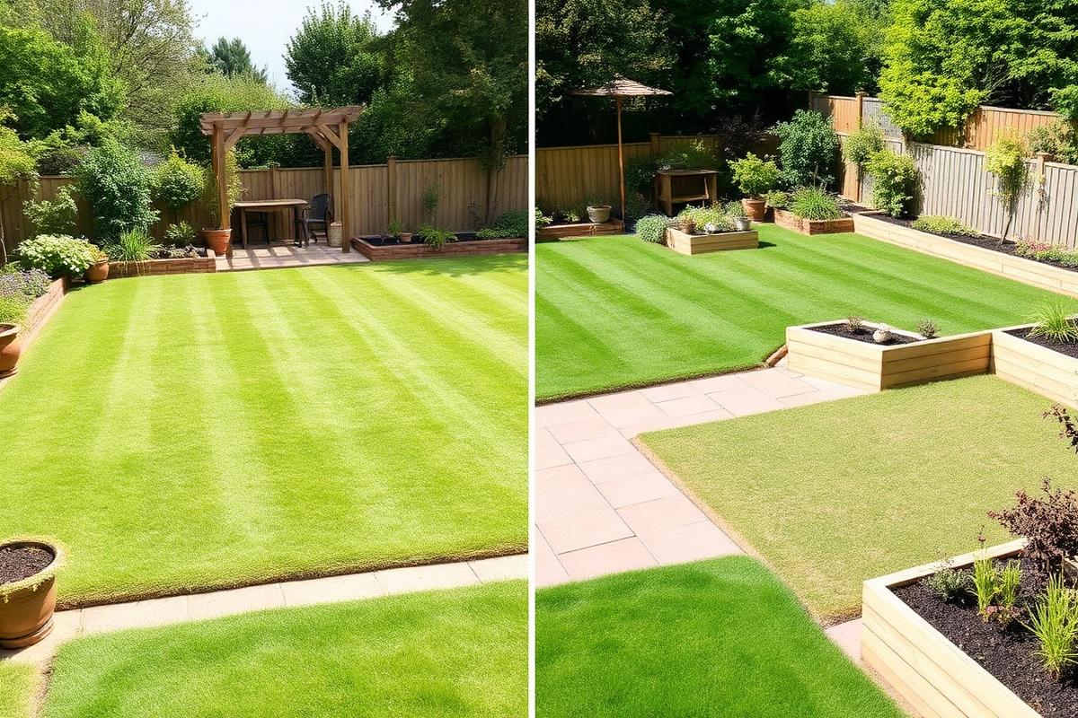 Tired garden → full renovation after