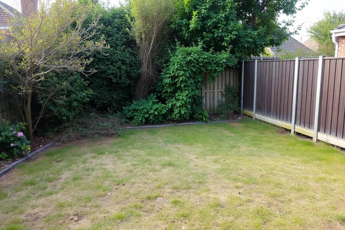 Unused corner → outdoor living before